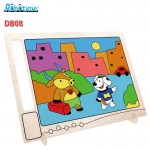 Panou din lemn de pictat cu doua fatete DB08